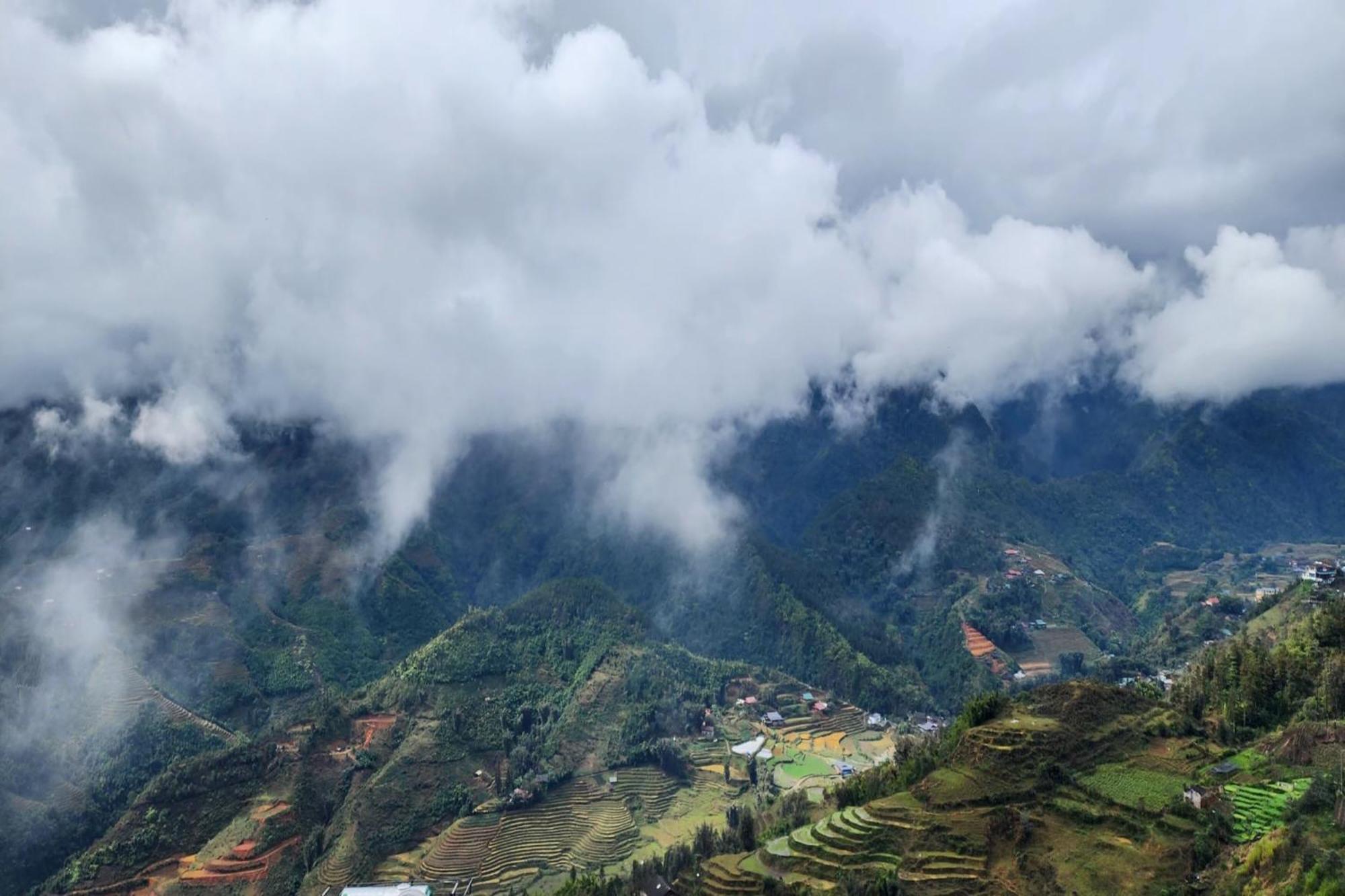 Sapa View Spring Garden Hotel Exterior foto